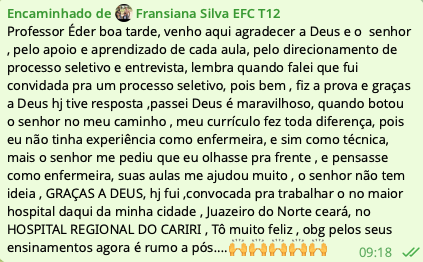 Fransiana Silva EFC T12